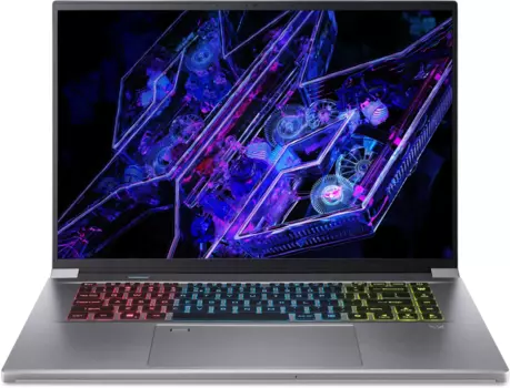 Ноутбук Acer Predator Triton Neo PTN16-51-936A 16" IPS 3200x2000, Intel Core Ultra 9 185H 2.3 ГГц, 32Gb RAM, 2Tb SSD, NVIDIA GeForce RTX 4070-8Gb, W11, серебристый (NH.QPPCD.002)