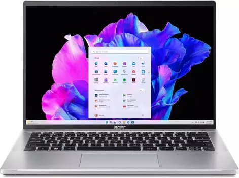 Ноутбук Acer Swift 14 GO SFG14-71-765D 14" OLED 2880x1800, Intel Core i7 13620H 1.8 ГГц, 16Gb RAM, 1Tb SSD, W11, серебристый (NX.KLQCD.002)