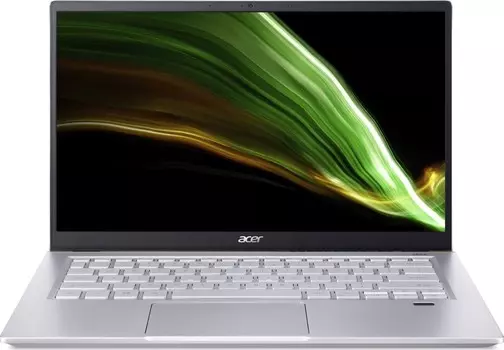 Ноутбук Acer Swift SFX14-41G-R5US 14" IPS 1920x1080, AMD Ryzen 5 5500U 2.1 ГГц, 8Gb RAM, 512Gb SSD, NVIDIA GeForce GTX 1650-4Gb, W10, золотистый (NX.AC2ER.001)