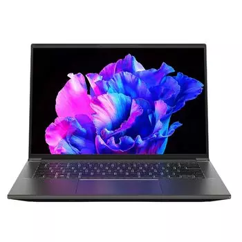 Ноутбук Acer Swift SFX14-72G-72DH 14.5" OLED 2880x1800, Intel Core Ultra 7 155H 1.4 ГГц, 32Gb RAM, 1Tb SSD, NVIDIA GeForce RTX 4070-8Gb, без OC, металлический (NX.KTUCD.001)