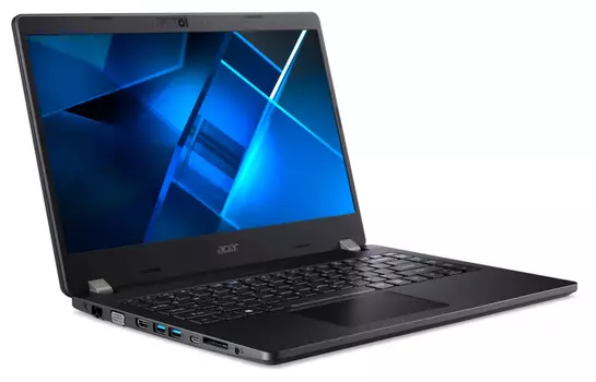 Ноутбук Acer TravelMate P2 TMP214-53-384Y 14" 1366x768, Intel Core i3 1115G4 1.7 ГГц, 8Gb RAM, 256Gb SSD, W10Pro, черный (NX.VPNEK.00A), без кабеля питания