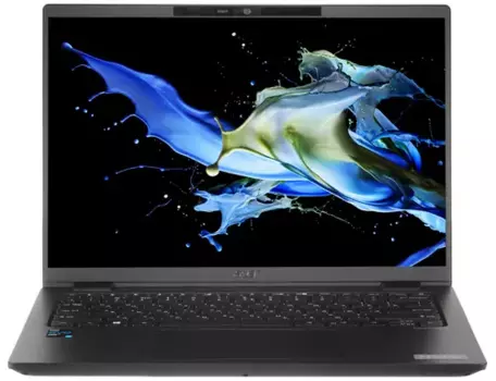 Ноутбук Acer TravelMate TMP614P-52-758G 14" IPS 1920x1200, Intel Core i7 1165G7 2.8 ГГц, 16Gb RAM, 1Tb SSD, W11Pro, черный (NX.VSZER.006)