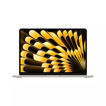 Ноутбук Apple MacBook Air 13 13.6" Liquid Retina 2560x1664, Apple M3, 8Gb RAM, 512Gb SSD, MacOS, сияющая звезда (MRXU3ZP/A), Требуется переходник EU