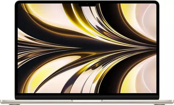 Ноутбук Apple MacBook Air 13.6" IPS 2560x1664, Apple M2, 8Gb RAM, 256Gb SSD, MacOS, сияющая звезда (MLY13ZP/A) Английская клавиатура!