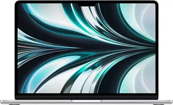Ноутбук Apple MacBook Air A2681 13.6" IPS 2560x1664, Apple M2 3.5 ГГц, 16Gb RAM, 256Gb SSD, MacOS, серебристый (MC7V4LL/A), Требуется переходник EU/кабель USB-C - MagSafe 3 (2 метра)