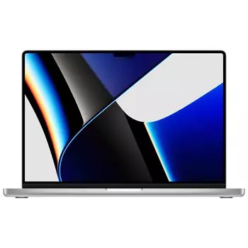 Ноутбук Apple MacBook Pro 16.2" 3456x2234, Apple M1 Pro, 16Gb RAM, 1Tb SSD, MacOS, серебристый (MK1F3HN/A) Английская клавиатура!, без EU кабеля питания