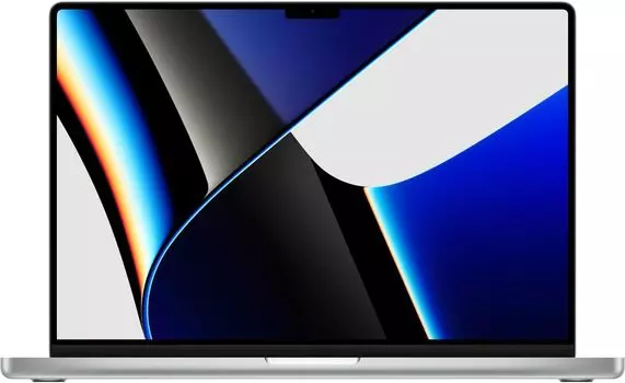 Ноутбук Apple MacBook Pro 16.2" 3456x2234, Apple M1 Pro, 16Gb RAM, 512Gb SSD, MacOS, серебристый (MK1E3LL/A) Английская клавиатура!