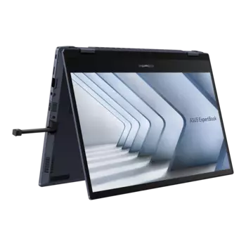 Ноутбук ASUS ExpertBook B5 Flip B5402FVA-KA0116X 14" IPS 1920x1080 Touch, Intel Core i7 1360P 2.2 ГГц, 16Gb RAM, 512Gb SSD, W11Pro, темно-синий (90NX06N1-M003T0)