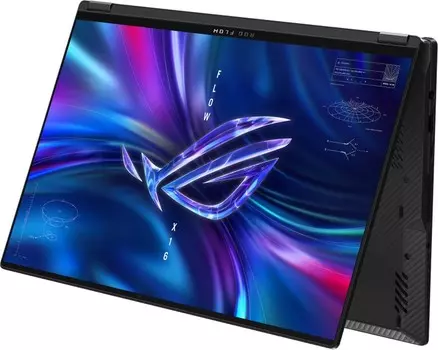 Ноутбук ASUS ROG Flow X16 GV601RW-M5049W 16" 2560x1600 Touch, AMD Ryzen 9 6900HS 3.3 ГГц, 32Gb RAM, 1Tb SSD, NVIDIA GeForce RTX 3070 Ti-8Gb, без OC, черный (90NR0AN2-M00750)
