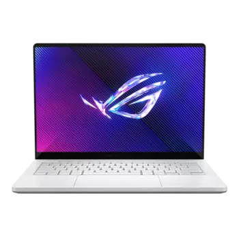 Ноутбук ASUS ROG Zephyrus G14 GA403UI-QS094W 14" OLED 2880x1800, AMD Ryzen 9 8945HS 4 ГГц, 32Gb RAM, 1Tb SSD, NVIDIA GeForce RTX 4070-8Gb, W11, белый (90NR0HX2-M004J0)