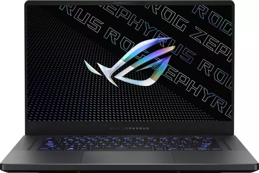 Ноутбук ASUS ROG Zephyrus G15 GA503RS-HQ067 15.6" IPS 2560x1440, AMD Ryzen 9 6900HS 3.2 ГГц, 16Gb RAM, 1Tb SSD, NVIDIA GeForce RTX 3080-8Gb, без OC, серый (90NR0AY2-M00560)