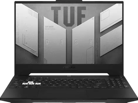 Ноутбук ASUS TUF Dash F15 FX517ZM-HQ104 15.6" IPS 1920x1080, Intel Core i7 12650H 2.3 ГГц, 16Gb RAM, 512Gb SSD, NVIDIA GeForce RTX 3060-6Gb, без OC, черный (90NR09Q3-M00EK0)
