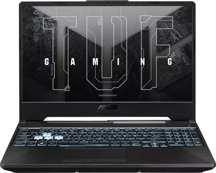 Ноутбук ASUS TUF Gaming A15 FA506QM-HN128 15.6" IPS 1920x1080, AMD Ryzen 7 5800H 3.2 ГГц, 16Gb RAM, 1Tb SSD, NVIDIA GeForce RTX 3060-6Gb, без OC, черный (90NR0607-M004A0)