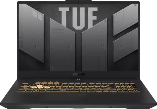 Ноутбук ASUS TUF Gaming A15 FA707NU-HX024 17.3" IPS 1920x1080, AMD Ryzen 7 7735HS 3.2 ГГц, 16Gb RAM, 1Tb SSD, NVIDIA GeForce RTX 4050-6Gb, без OC, серый (90NR0EF5-M003J0)