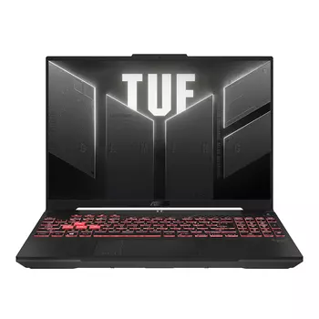 Ноутбук ASUS TUF Gaming A16 FA607PV-N3035 16" IPS 1920x1080, AMD Ryzen 9 7845HX 3 ГГц, 16Gb RAM, 1Tb SSD, NVIDIA GeForce RTX 4060-8Gb, без OC, серый (90NR0IX3-M001T0)