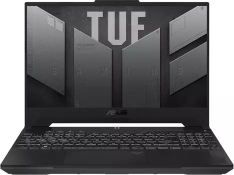 Ноутбук ASUS TUF Gaming F15 FX507ZI4-LP030 15.6" IPS 1920x1080, Intel Core i7 12700H 2.3 ГГц, 16Gb RAM, 512Gb SSD, NVIDIA GeForce RTX 4070-8Gb, без OC, серый (90NR0FV7-M001E0)