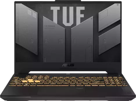 Ноутбук ASUS TUF Gaming F15 FX507ZU4-LP114 15.6" IPS 1920x1080, Intel Core i7 12700H 2.3 ГГц, 16Gb RAM, 1Tb SSD, NVIDIA GeForce RTX 4050-6Gb, без OC, серый (90NR0FG7-M009N0)