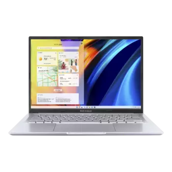 Ноутбук ASUS VivoBook 14X M1403QA-LY112 14" IPS 1920x1200, AMD Ryzen 7 5800H 3.2 ГГц, 16Gb RAM, 1Tb SSD, без OC, серебристый (90NB0Y11-M006Y0)
