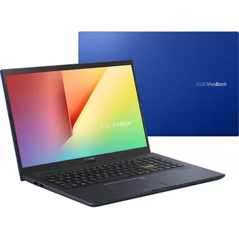 Ноутбук ASUS VivoBook 15 F513EA-BQ2397W 15.6" IPS 1920x1080, Intel Core i3 1115G4 3 ГГц, 8Gb RAM, 256Gb SSD, W11, синий (90NB0SG6-M38600)