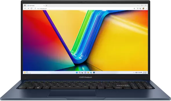 Ноутбук ASUS VivoBook 15 X1504ZA-BQ1150 15.6" IPS 1920x1080, Intel Core i7 1255U 1.7 ГГц, 16Gb RAM, 512Gb SSD, без OC, синий (90NB1021-M01P50)