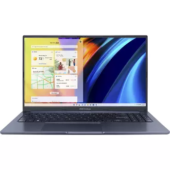 Ноутбук ASUS VivoBook 15X M1503QA-L1225 15.6" OLED 1920x1080, AMD Ryzen 5 5600H 3.3 ГГц, 16Gb RAM, 512Gb SSD, без OC, синий (90NB0Y91-M00BU0)