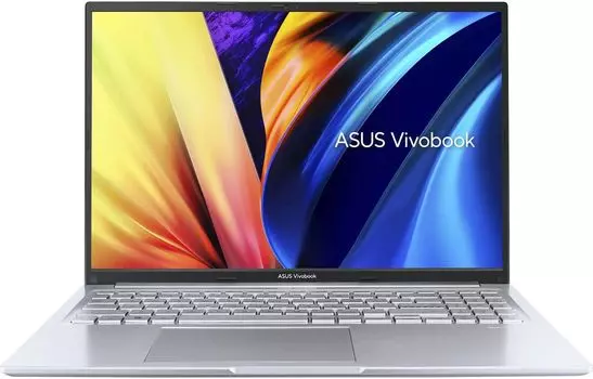 Ноутбук ASUS VivoBook 16 M1605YA 16" IPS 1920x1200, AMD Ryzen 5 7530U 2 ГГц, 8Gb RAM, 512Gb SSD, без OC, серебристый (90NB10R2-M00B300)