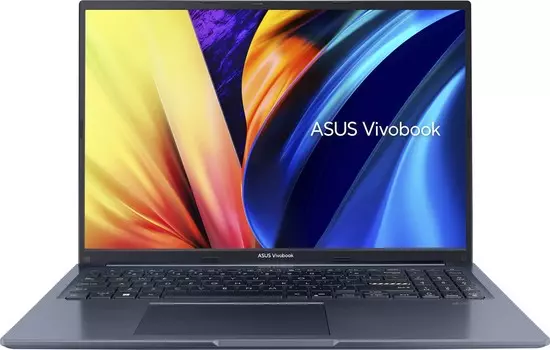 Ноутбук ASUS VivoBook 16X D1603QA-MB132W 16" IPS 1920x1200, AMD Ryzen 5 5600H 3.3 ГГц, 16Gb RAM, 512Gb SSD, W11, синий (90NB0Y81-M00780)