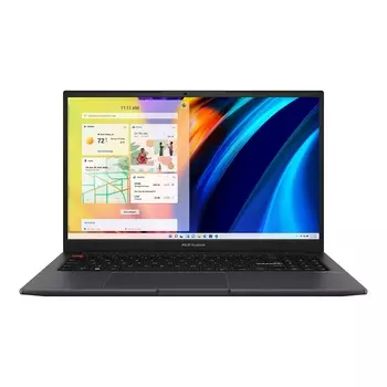 Ноутбук ASUS VivoBook S15 M3502QA-MA013W 15.6" OLED 2880x1620, AMD Ryzen 5 5600H 3.3 ГГц, 8Gb RAM, 512Gb SSD, W11, черный (90NB0XX2-M00420)