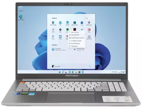 Ноутбук ASUS VivoBook Pro 16X N7600PC-KV141 16" IPS 2560x1440, Intel Core i5-11300H 2.6GHz, 16Gb RAM, 1Tb SSD, NVIDIA GeForce RTX 3050-4Gb, DOS, серый (90NB0UI3-M002L0)