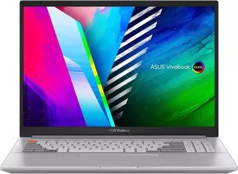 Ноутбук ASUS VivoBook Pro 16X N7600PC-L2150 16" OLED 3840x2400 i7 3.3 ГГц, 16Gb RAM, 1Tb SSD, NVIDIA GeForce RTX 3050-4Gb, без OC, серебристый (90NB0UI3-M003X0)