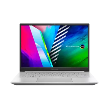 Ноутбук ASUS VivoBook Pro M3401QA-KM093W 14" OLED 2880x1800, AMD Ryzen 5 5600H 3.3 ГГц, 8Gb RAM, 512Gb SSD, W11, серебристый (90NB0VZ3-M001D0)
