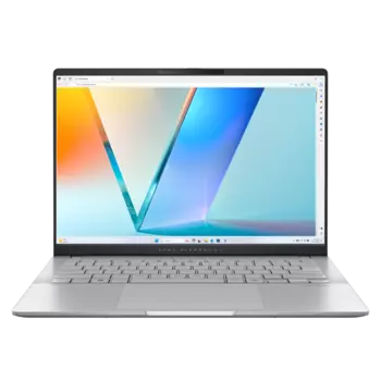 Ноутбук ASUS VivoBook S14 M5406WA-PP086W 14" OLED 2880x1800, AMD Ryzen AI 9 HX 370 2 ГГц, 32Gb RAM, 1Tb SSD, W11, серебристый (90NB14P1-M004N0)