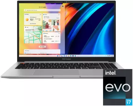 Ноутбук ASUS VivoBook S14 K3402ZA-KM119 14" OLED 2880x1800, Intel Core i5 12500H 3.3 ГГц, 8Gb RAM, 512Gb SSD, без OC, серый (90NB0WE1-M00540)