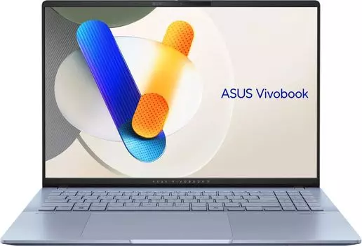 Ноутбук ASUS VivoBook S 16 S5606MA-MX036W 16" OLED 3200x2000, Intel Core Ultra 7 155H 1.4 ГГц, 16Gb RAM, 1Tb SSD, W11, голубой (90NB12E1-M004W0)