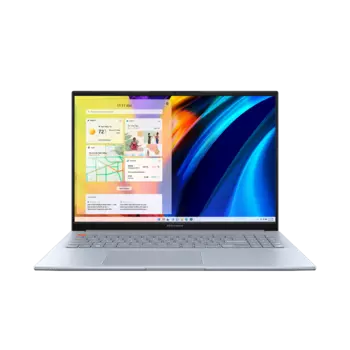 Ноутбук ASUS VivoBook S 16X M5602QA-L2117 16" OLED 3840x2400, AMD Ryzen 7 5800H 3.2 ГГц, 16Gb RAM, 512Gb SSD, без OC, серебристый (90NB0XW3-M004M0)