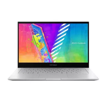 Ноутбук ASUS VivoBook TP1401 14" IPS 1920x1080 Touch, Intel Pentium Silver N6000 3.3 ГГц, 8Gb RAM, 256Gb SSD, W11, белый/серебристый (90NB0W43-M002W0)