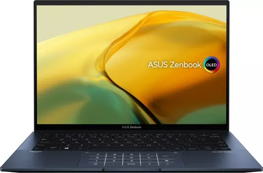Ноутбук ASUS ZenBook 14 UX3402ZA-KM023W 14" OLED 2880x1800, Intel Core i7 1260P 2.1 ГГц, 16Gb RAM, 512Gb SSD, W11, синий (90NB0WC1-M00BM0)