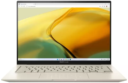 Ноутбук ASUS ZenBook 14X UX3404VA-M3090X 14.5" OLED 2880x1800, Intel Core i9 13900H 2.6 ГГц, 16Gb RAM, 1Tb SSD, W11Pro, бежевый (90NB1086-M004Z0)