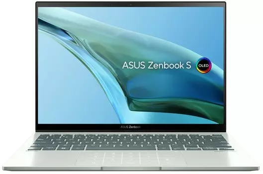 Ноутбук ASUS ZenBook S13 UM5302TA-LV560W 13.3" OLED 2880x1800 Touch, AMD Ryzen 7 6800U 2.7 ГГц, 16Gb RAM, 512Gb SSD, W11, зеленый (90NB0WA4-M00UR0)