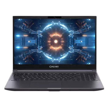 Ноутбук CHUWI GTBook 15 15.6" IPS 1920x1080, Intel Core i5 12450H 2 ГГц, 16Gb RAM, 512Gb SSD, NVIDIA GeForce RTX 3050-4Gb, W11Pro, черный (CWI624-521E5E1PDM35)