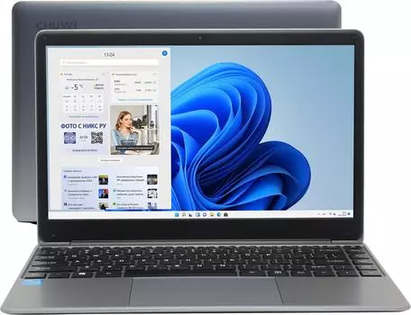 Ноутбук CHUWI HeroBook Pro 14.1" IPS 1920x1080, Intel Celeron N4020 1.1 ГГц, 8Gb RAM, 256Gb SSD, W11, серый (CWI514-CN8N2N1HDMXX)