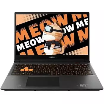 Ноутбук Colorful MEOW R15 24-HR87B16512E-O-RUA-KA 15.6" IPS 2560x1440, AMD Ryzen 7 8845HS 3.8 ГГц, 16Gb RAM, 512Gb SSD, NVIDIA GeForce RTX 4070-8Gb, без OC, оранжевый (A10305000027)