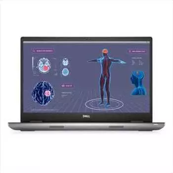 Ноутбук Dell Precision 7780 17.3" 1920x1080, Intel Core i7 13850HX 2.1 ГГц, 32Gb RAM, 1Tb SSD, NVIDIA RTX 3500 ADA-12Gb, Linux, серый (7780-7314)