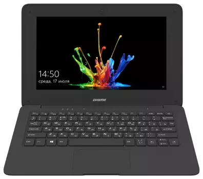 Ноутбук Digma EVE 10 C301 10.1" IPS 1280x800, Intel Celeron N3450 1.1 ГГц, 3Gb RAM, 32Gb SSD, W10, черный (ES1050EW)