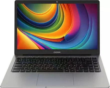 Ноутбук Digma EVE C4800 14" IPS 1920x1080, Intel Celeron N4020 1.1 ГГц, 8Gb RAM, 256Gb SSD, W11Pro, темно-серый (DN14CN-8CXW01)