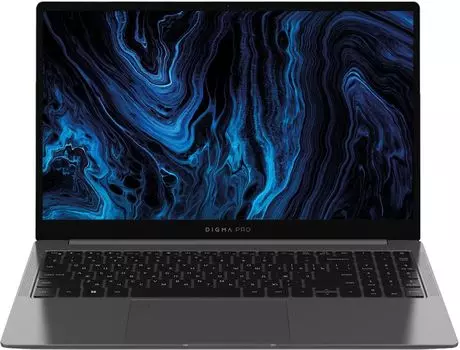 Ноутбук Digma Pro Sprint N 15.6" IPS 1920x1080, AMD Ryzen 5 5500U 2.1 ГГц, 8Gb RAM, 512Gb SSD, W11Pro, темно-серый (DN15R5-8DXW05)