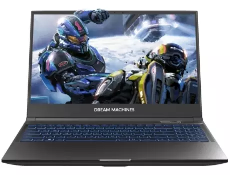 Ноутбук Dream Machines G1650-15KZ88 15.6" 1920x1080, Intel Core i7 12700H 2.3 ГГц, 16Gb RAM, 1Tb SSD, NVIDIA GeForce GTX 1650-4Gb, без OC, черный (G1650-15KZ88)