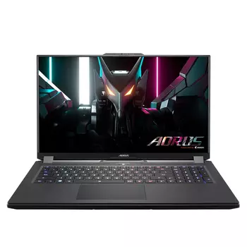 Ноутбук Gigabyte Aorus 17H BXF 17.3" IPS 1920x1080, Intel Core i7 13700H 2.4 ГГц, 16Gb RAM, 1Tb SSD, NVIDIA GeForce RTX 4080-12Gb, без OC, черный (BXF-74KZ554SD)