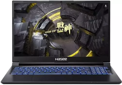 Ноутбук Hasee Z7 DA7NS 15.6" IPS 1920x1080, Intel Core i7 12650H 2.3 ГГц, 16Gb RAM, 512Gb SSD, NVIDIA GeForce RTX 3050-4Gb, без OC, черный (04HAZ7DA7NS)