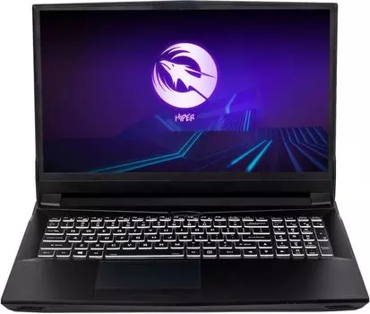 Ноутбук Hiper G16 16.1" IPS 1920x1080, Intel Core i7 11700K 3.4 ГГц, 32Gb RAM, 1Tb SSD, NVIDIA GeForce RTX 3070-8Gb, W11Pro, черный (G16RTX3070C11700W11)